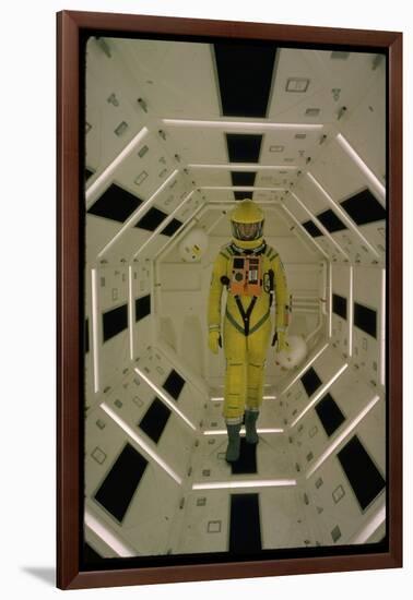 Actor Gary Lockwood in Space Suit in Scene from Motion Picture "2001: A Space Odyssey"-Dmitri Kessel-Framed Photographic Print