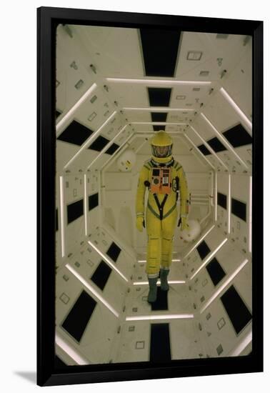 Actor Gary Lockwood in Space Suit in Scene from Motion Picture "2001: A Space Odyssey"-Dmitri Kessel-Framed Photographic Print