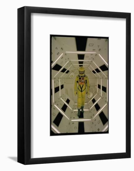 Actor Gary Lockwood in Space Suit in Scene from Motion Picture "2001: A Space Odyssey"-Dmitri Kessel-Framed Photographic Print