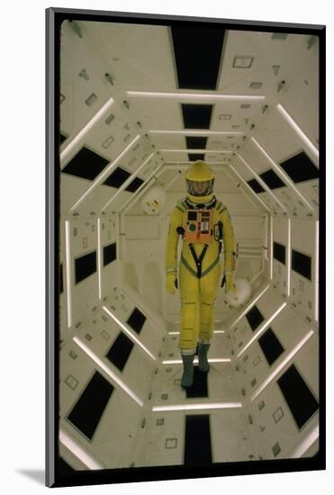 Actor Gary Lockwood in Space Suit in Scene from Motion Picture "2001: A Space Odyssey"-Dmitri Kessel-Mounted Photographic Print