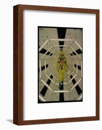 Actor Gary Lockwood in Space Suit in Scene from Motion Picture "2001: A Space Odyssey"-Dmitri Kessel-Framed Photographic Print