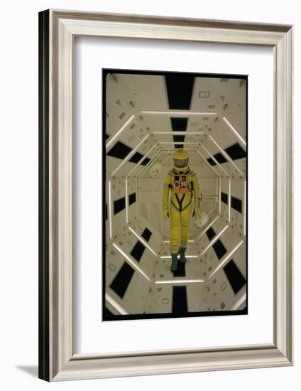 Actor Gary Lockwood in Space Suit in Scene from Motion Picture "2001: A Space Odyssey"-Dmitri Kessel-Framed Photographic Print