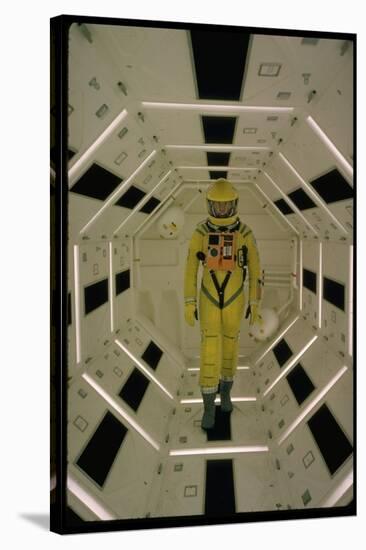 Actor Gary Lockwood in Space Suit in Scene from Motion Picture "2001: A Space Odyssey"-Dmitri Kessel-Stretched Canvas