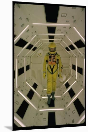 Actor Gary Lockwood in Space Suit in Scene from Motion Picture "2001: A Space Odyssey"-Dmitri Kessel-Mounted Premium Photographic Print