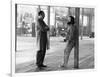 Actor Gene Hackman and film director Francis Ford Coppola on the set of the film The Conversation,-null-Framed Photo