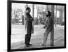 Actor Gene Hackman and film director Francis Ford Coppola on the set of the film The Conversation,-null-Framed Photo