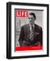 Actor Gregory Peck, December 1, 1947-Nina Leen-Framed Photographic Print