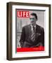 Actor Gregory Peck, December 1, 1947-Nina Leen-Framed Premium Photographic Print