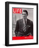 Actor Gregory Peck, December 1, 1947-Nina Leen-Framed Premium Photographic Print