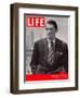 Actor Gregory Peck, December 1, 1947-Nina Leen-Framed Photographic Print