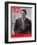 Actor Gregory Peck, December 1, 1947-Nina Leen-Framed Photographic Print