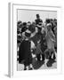 Actor Guy Williams as Zorro Signing Autographs for Fans at Disneyland-Allan Grant-Framed Premium Photographic Print