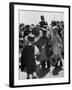 Actor Guy Williams as Zorro Signing Autographs for Fans at Disneyland-Allan Grant-Framed Premium Photographic Print