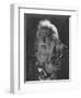 Actor Hugh Griffith as King Lear-null-Framed Art Print