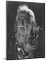 Actor Hugh Griffith as King Lear-null-Mounted Art Print