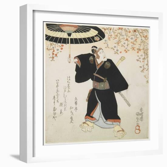 Actor Ichikawa Danjuro VII as Sukeroku, Early 19th-Mid 19th Century-Utagawa Kunisada-Framed Giclee Print