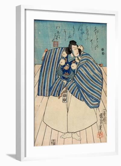 Actor Ichikawa Danjuro Viii-Kuniyoshi Utagawa-Framed Giclee Print