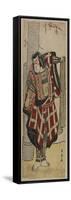 Actor Ichikawa Monnosuke, C. 1780-Katsukawa Shun'ei-Framed Stretched Canvas