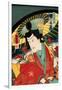 Actor Ichimura Uzaemon-Kunichika toyohara-Framed Giclee Print