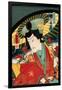 Actor Ichimura Uzaemon-Kunichika toyohara-Framed Giclee Print