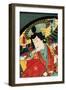 Actor Ichimura Uzaemon-Kunichika toyohara-Framed Giclee Print