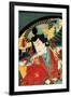 Actor Ichimura Uzaemon-Kunichika toyohara-Framed Premium Giclee Print