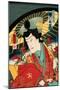 Actor Ichimura Uzaemon-Kunichika toyohara-Mounted Premium Giclee Print