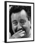 Actor Jackie Gleason Hiding His Mustache-Robert W^ Kelley-Framed Premium Photographic Print