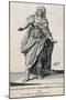 Actor Jean-Baptiste Britard, known as Brizard, in Role of Old Horace in Horace-Pierre Corneille-Mounted Giclee Print