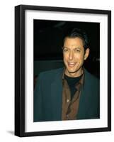 Actor Jeff Goldblum-Marion Curtis-Framed Premium Photographic Print