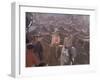 Actor John Wayne During Filming of Western Movie "The Undefeated"-John Dominis-Framed Premium Photographic Print