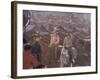 Actor John Wayne During Filming of Western Movie "The Undefeated"-John Dominis-Framed Premium Photographic Print