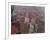 Actor John Wayne During Filming of Western Movie "The Undefeated"-John Dominis-Framed Premium Photographic Print