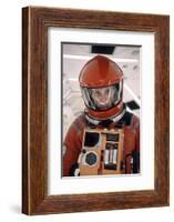 Actor Keir Dullea in Space Suit in Scene from Motion Picture "2001: a Space Odyssey.", 1968-Dmitri Kessel-Framed Photographic Print