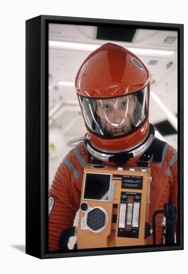 Actor Keir Dullea in Space Suit in Scene from Motion Picture "2001: a Space Odyssey.", 1968-Dmitri Kessel-Framed Stretched Canvas