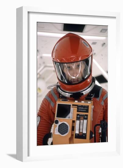 Actor Keir Dullea in Space Suit in Scene from Motion Picture "2001: a Space Odyssey.", 1968-Dmitri Kessel-Framed Photographic Print