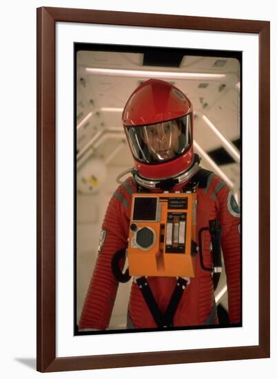 Actor Keir Dullea in Space Suit in Scene from Motion Picture "2001: A Space Odyssey"-Dmitri Kessel-Framed Photographic Print