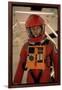 Actor Keir Dullea in Space Suit in Scene from Motion Picture "2001: A Space Odyssey"-Dmitri Kessel-Framed Photographic Print