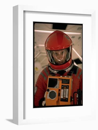 Actor Keir Dullea in Space Suit in Scene from Motion Picture "2001: A Space Odyssey"-Dmitri Kessel-Framed Photographic Print