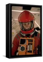 Actor Keir Dullea in Space Suit in Scene from Motion Picture "2001: A Space Odyssey"-Dmitri Kessel-Framed Stretched Canvas