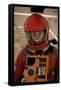 Actor Keir Dullea in Space Suit in Scene from Motion Picture "2001: A Space Odyssey"-Dmitri Kessel-Framed Stretched Canvas