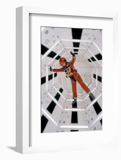 Actor Keir Dullea Wearing Space Suit in Scene from Motion Picture "2001: a Space Odyssey", 1968-Dmitri Kessel-Framed Photographic Print