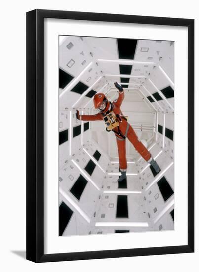 Actor Keir Dullea Wearing Space Suit in Scene from Motion Picture "2001: a Space Odyssey", 1968-Dmitri Kessel-Framed Photographic Print