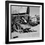 Actor Kirk Douglas Clowning on the Set of the Western Action Film "Gunfight at O.K. Corral"-Ralph Crane-Framed Premium Photographic Print