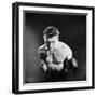 Actor Kirk Douglas in a Boxing Pose-Allan Grant-Framed Premium Photographic Print