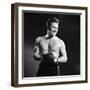 Actor Kirk Douglas in a Boxing Pose-Allan Grant-Framed Premium Photographic Print