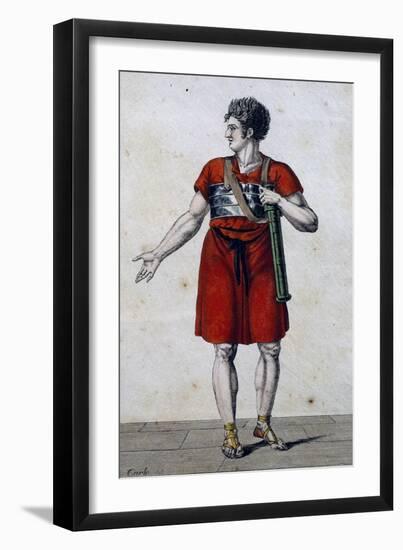 Actor Lafond in Title Role of Horatio, 1640-Pierre Corneille-Framed Giclee Print