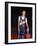 Actor Leonardo Dicaprio in Basketball Uniform-null-Framed Premium Photographic Print