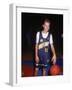 Actor Leonardo Dicaprio in Basketball Uniform-null-Framed Premium Photographic Print