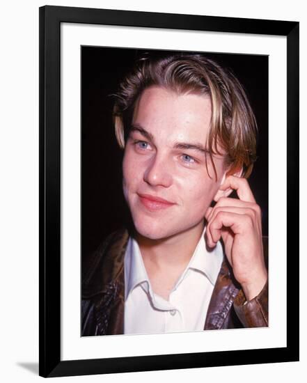 Actor Leonardo Dicaprio-Dave Allocca-Framed Premium Photographic Print